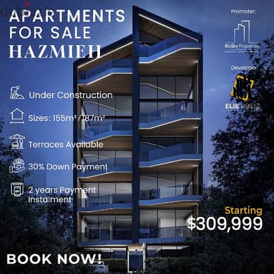 Apartment For SALE In Hazmieh شقة للبيع في الحازمية #JG