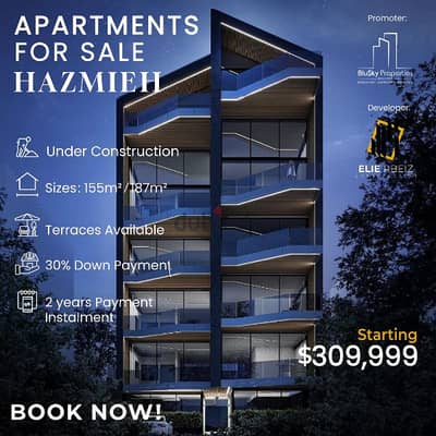 Apartment For SALE In Hazmieh شقة للبيع في الحازمية #JG