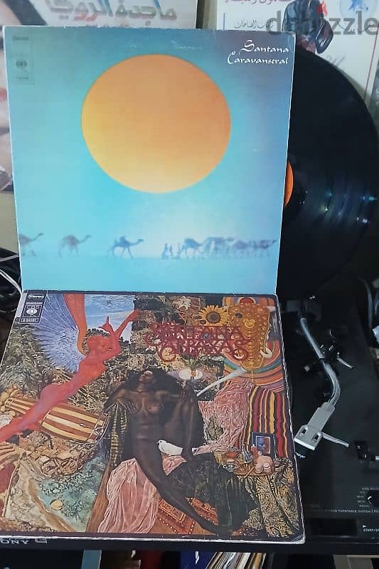 Santana- caravanserai/ abraxas- VinyLP 0