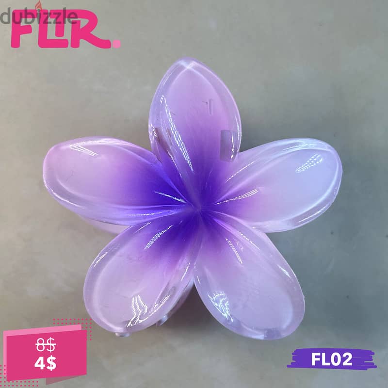 Flower Clips 1