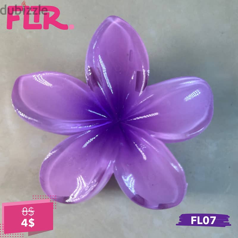 Flower Clips 6