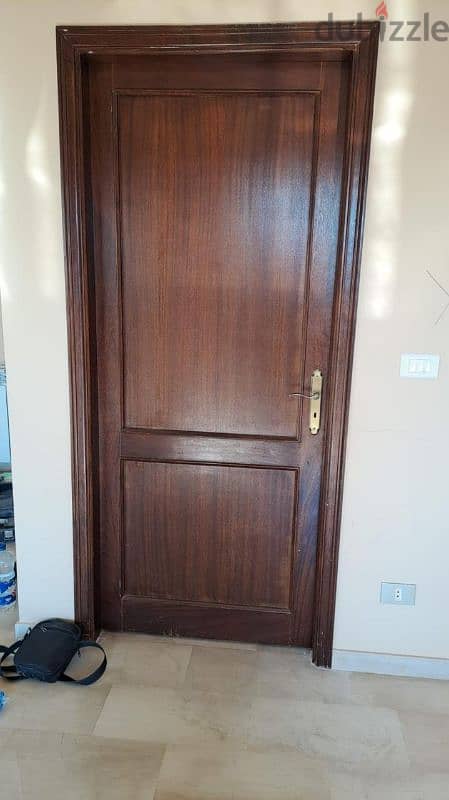 Wooden doors for sale - أبواب خشبية للبيع 1