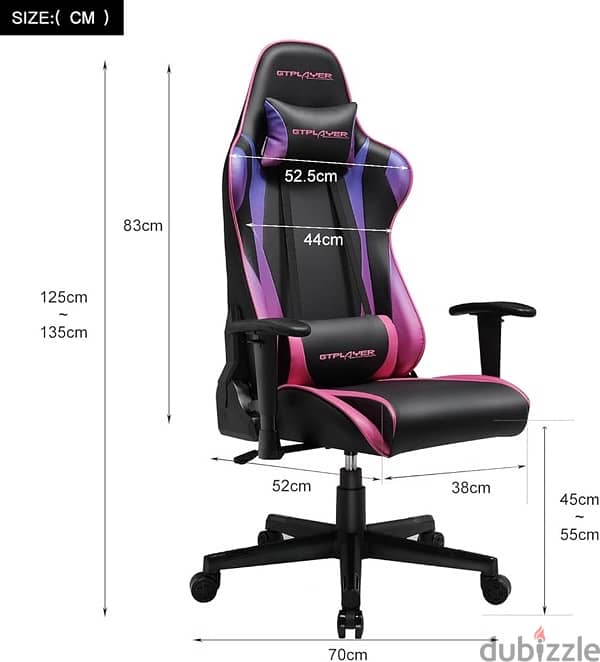 gaming chair multicoloured 2