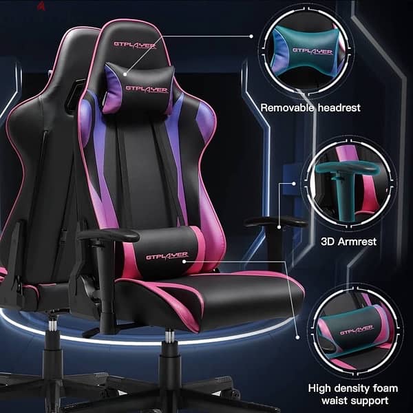 gaming chair multicoloured 3