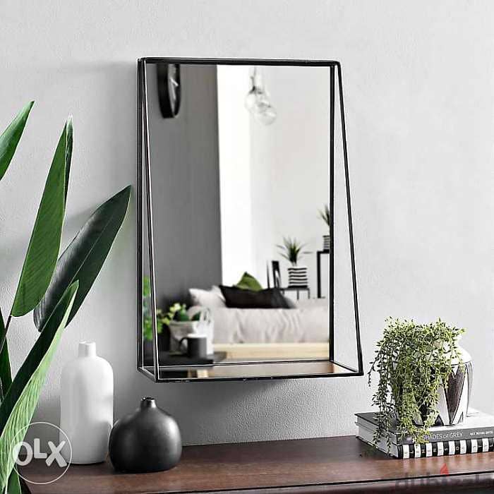 Metal wall industrial mirror مراية حيط حديد صناعي 0