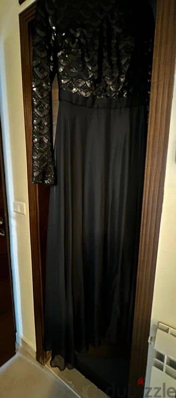 Black Luxury Dress - Size 38 4