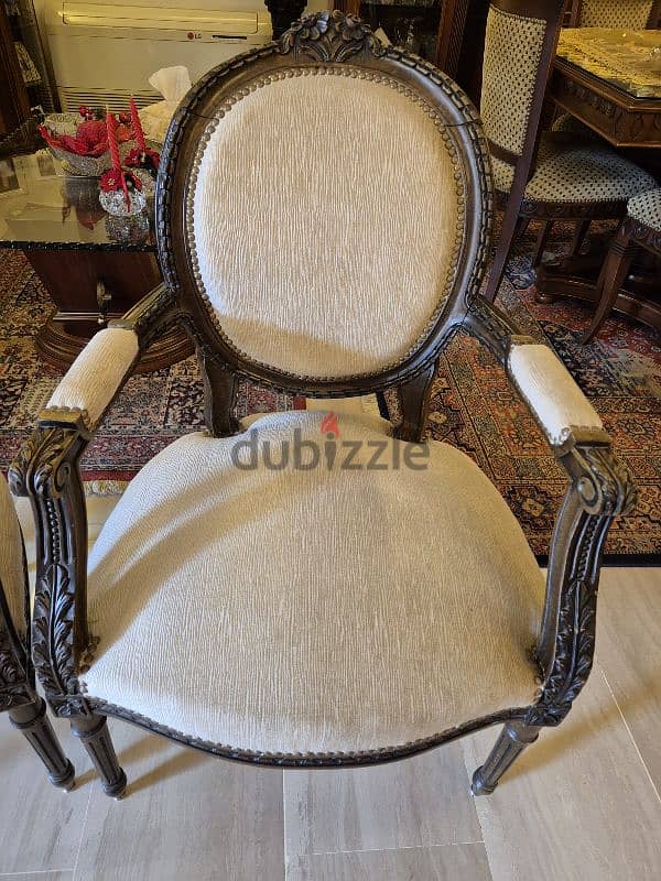 Louis XVI Style Armchairs 1