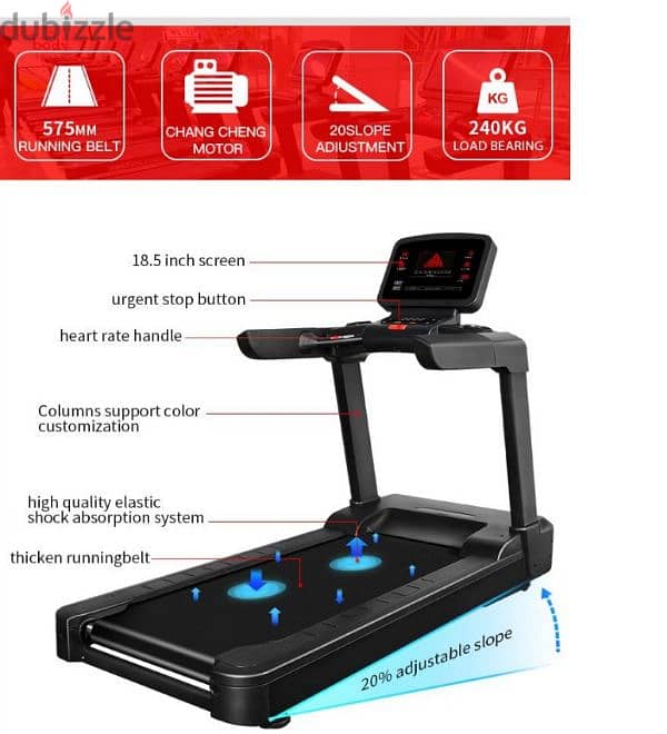 treadmill for gym 2