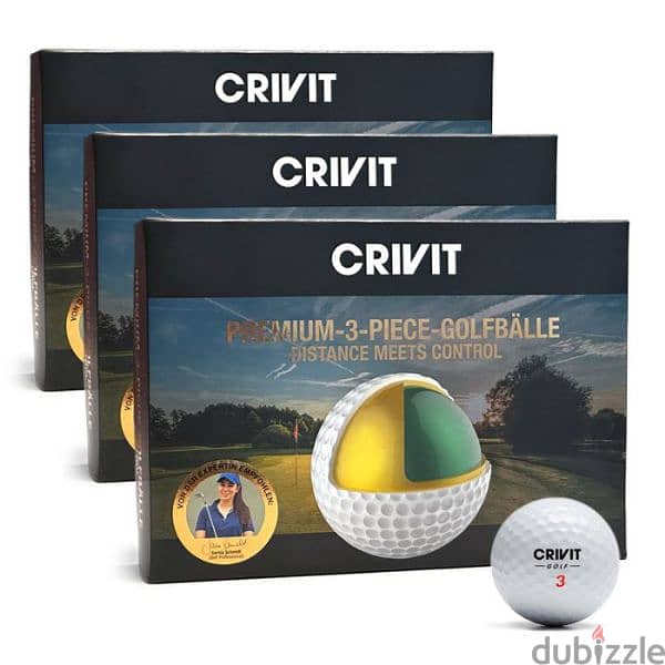 Crivit Golf balls set of 12 original 0