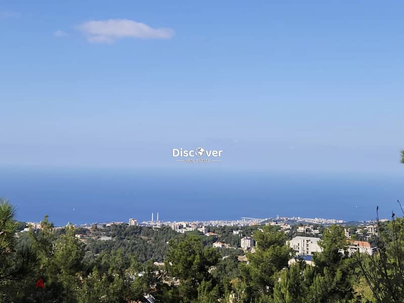 Magnificent Ocean Backdrop | Land for sale in Beit Misk 1