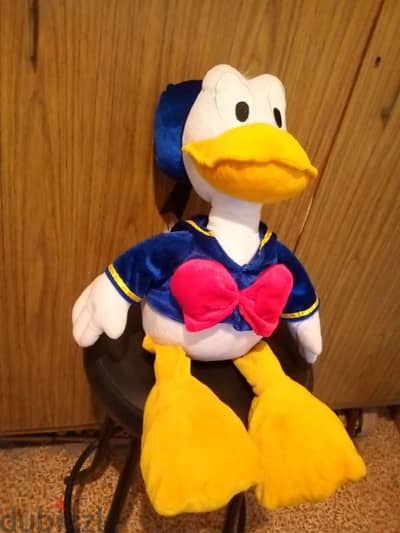 DONALD DUCK XL BIG Plush Disney Character Height: 62 Cm as new Toy