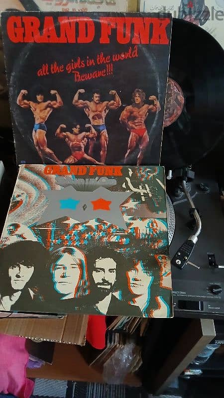 grandfunk -all the girls in the world / Shinin on -VinyLP 0