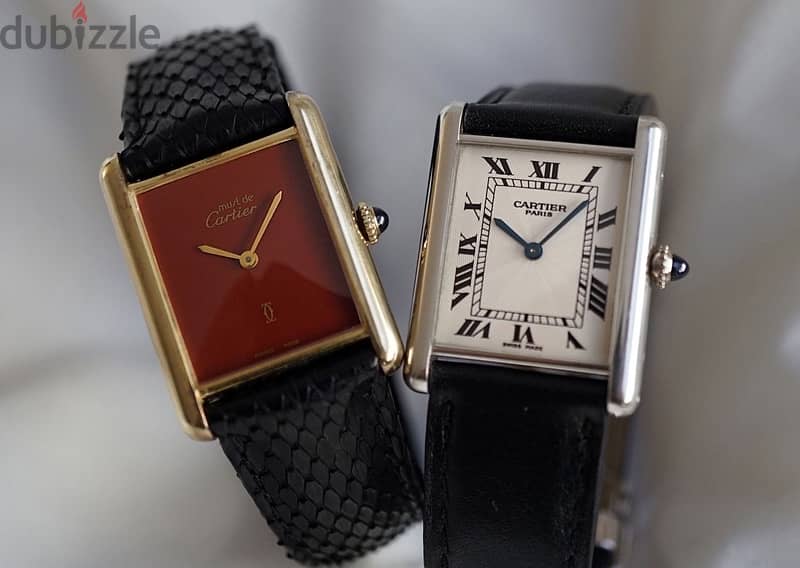 cartier vintage watch 1