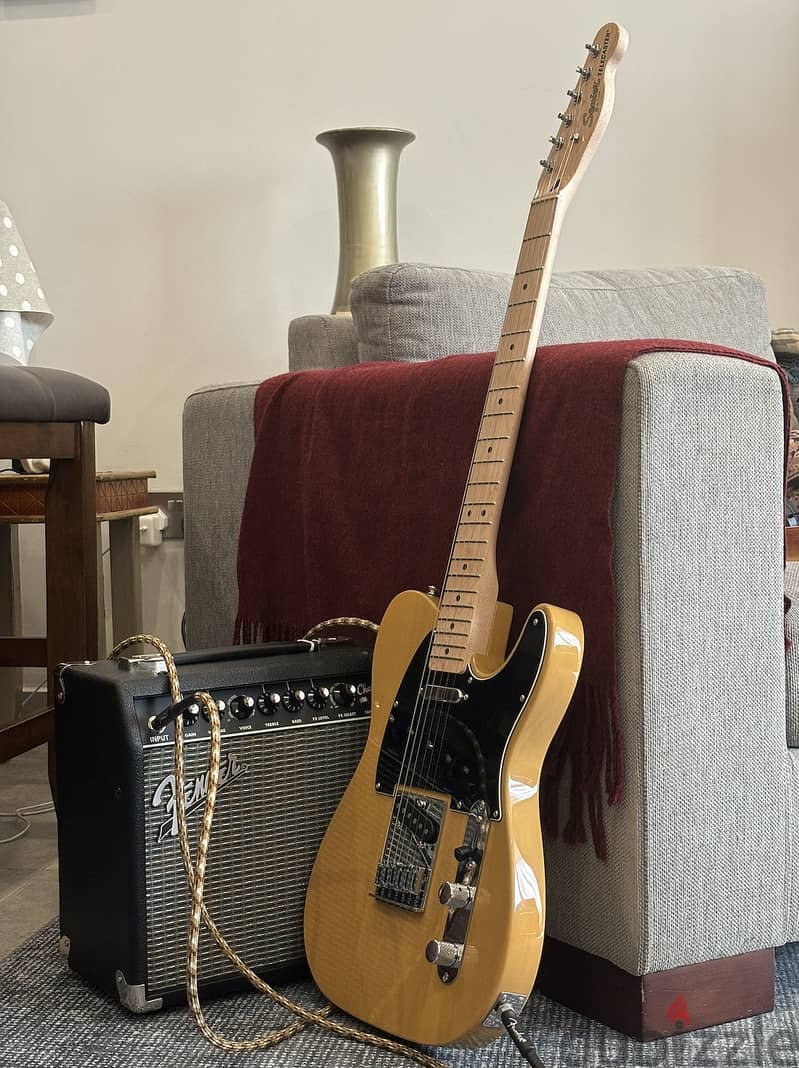 Squier Affinity Telecaster - Butterscotch Blonde 0