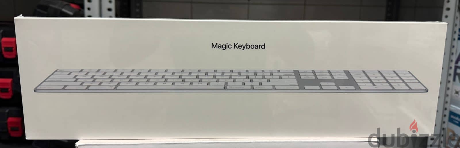 Magic Keyboard with Numeric Keypad  WHITE MQ052 0