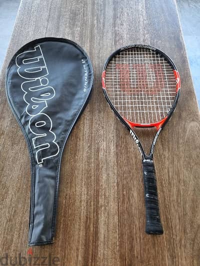 AMAZING WILSON TENNIS RACKET IN GREAT CONDITION