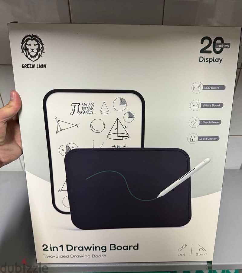 Green Lion 2 in 1 Drawing Board 20 inches Display original & new 0