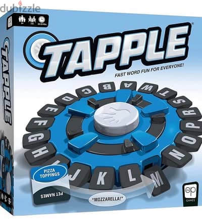 USAOPOLY TAPPLE Word Game | Fast-Paced Family