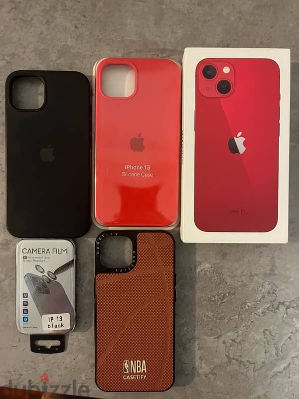 469$ Iphone 13 128gb red edition with box in perfect condition 1