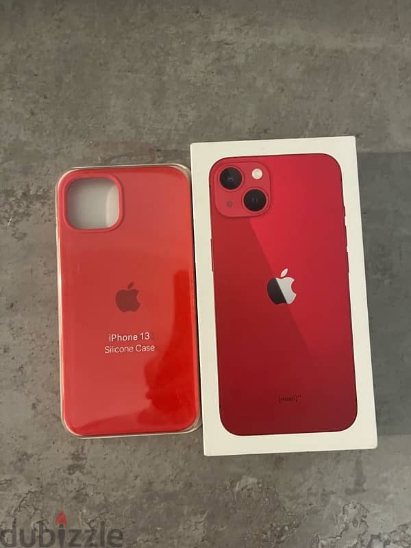 469$ Iphone 13 128gb red edition with box in perfect condition 3