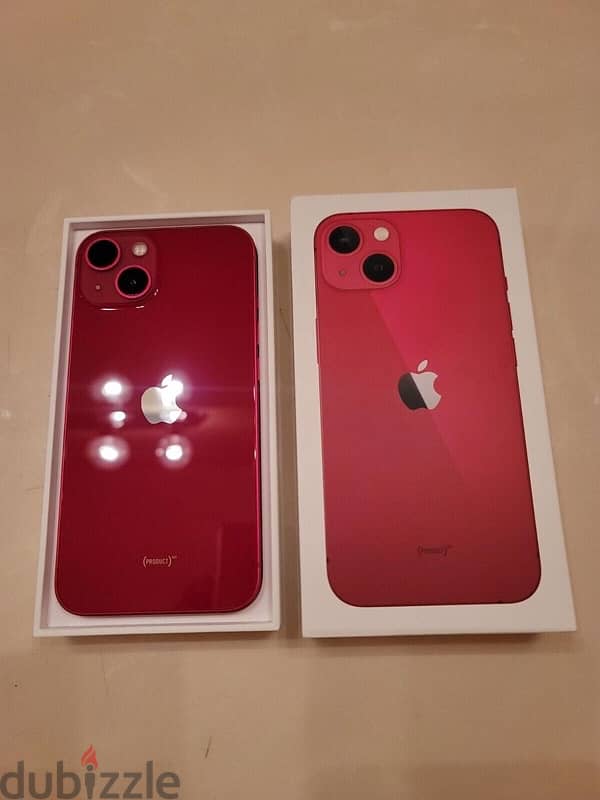 469$ Iphone 13 128gb red edition with box in perfect condition 4