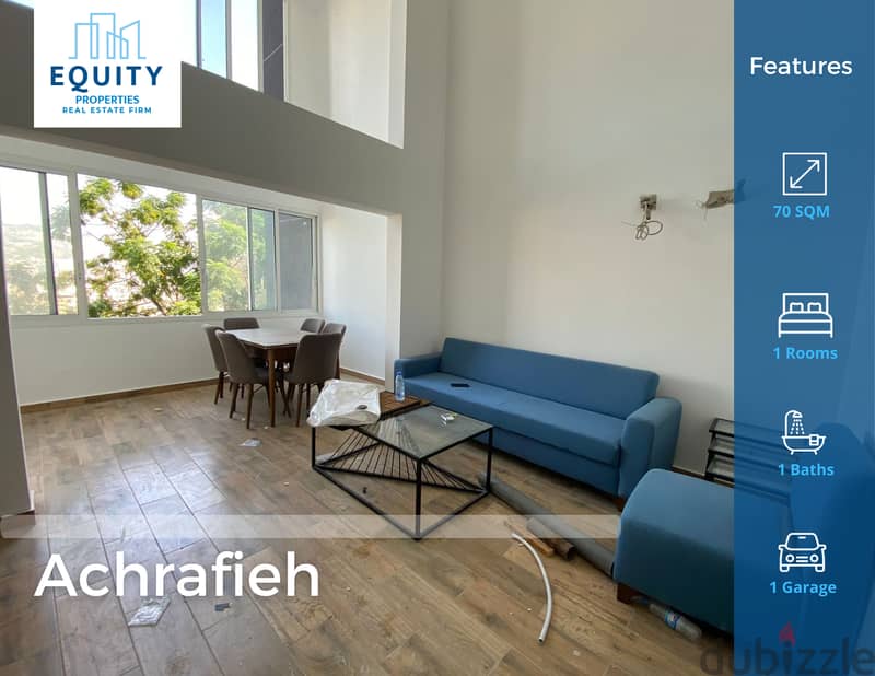 Apartment with Terrace for Rent In Achrafieh شقق للايجار #AA123624 0