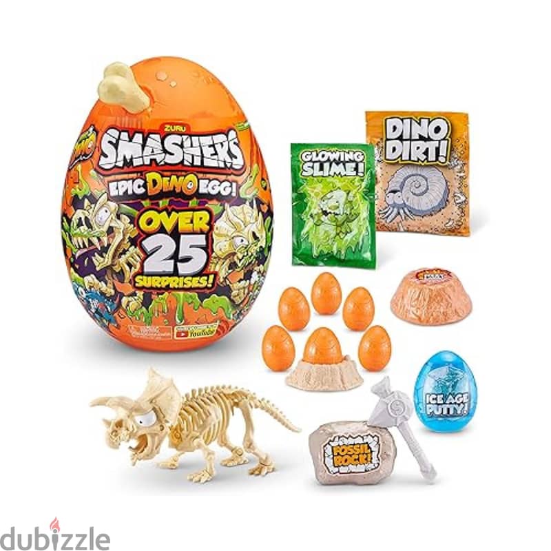 Zuru Smashers Dino Action Figure – Fun Collectible Toy 0