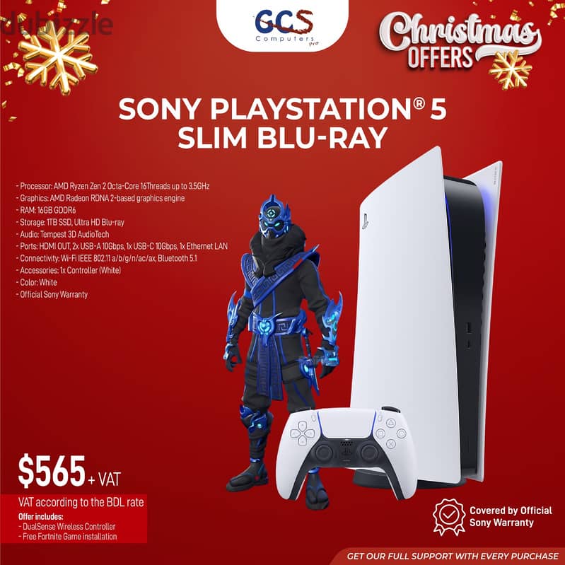 Sony PlayStation®5 Slim Blu-Ray 0