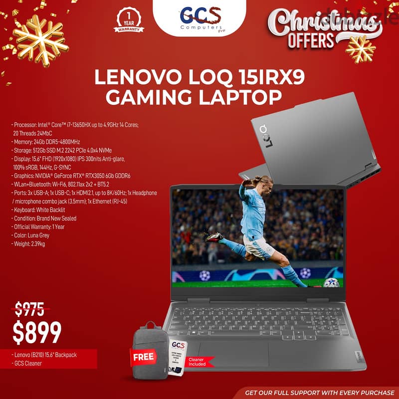 Lenovo LOQ 15IRX9 Gaming Laptop 0