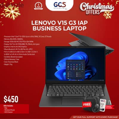 Lenovo V15 G3 IAP Business Laptop