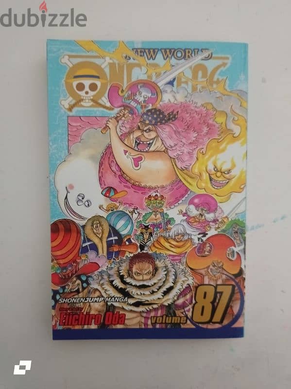 One Piece Anime Manga Volume 87 0