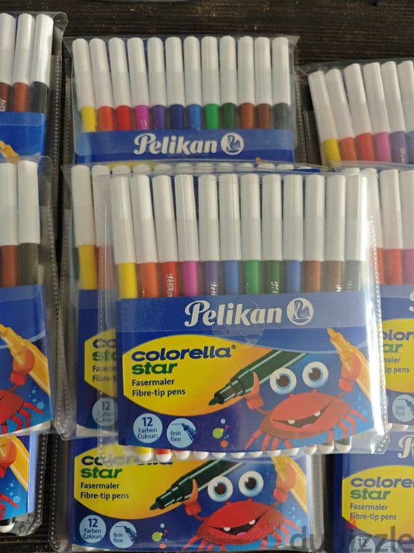 10 Pelikan Coloured Pens 0