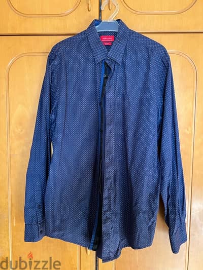 CELIO BUTTON DOWN COLLAR SHIRT SLIM FIT