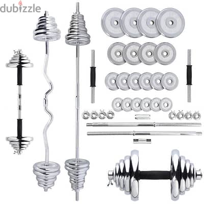 55kg barbell Dumbbell Set