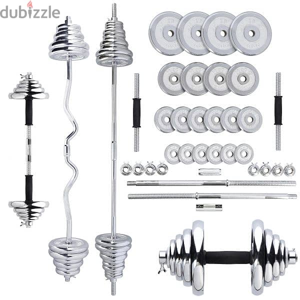 55kg barbell Dumbbell Set 0