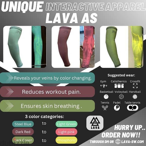 lava t-shirt / lava sleeve read the discription (wa 76081682) 9