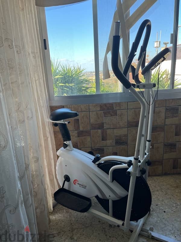 Multi-Functional Exercise Elliptical Trainer and Twister Stepper 1