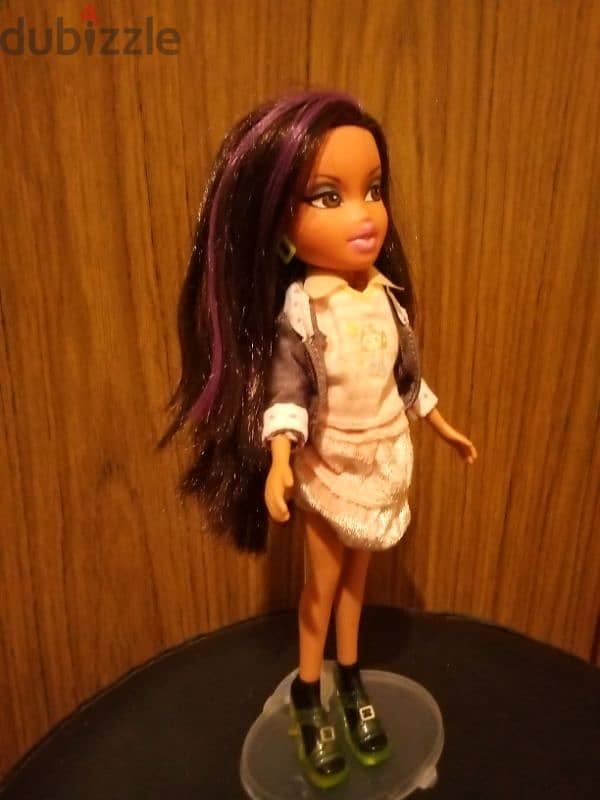 BRATZ YASMIN ALL GLAMMED DESIGNER STREAKS MGA As New doll, wear, Shoes 0