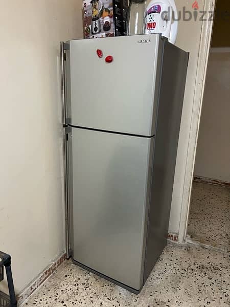 sharp fridge for sale used 0