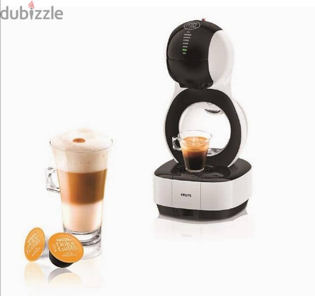 NESCAFÉ DOLCE GUSTO LUMIO AUTOMATIC COFFEE MACHINE WHITE BY KRUPS 2