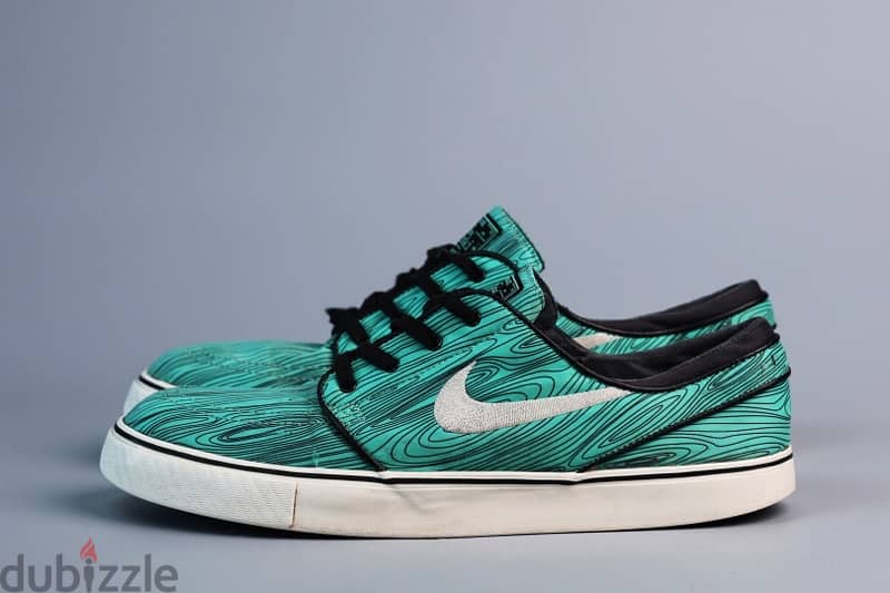 NIKE Stefan Janoski SB Mint Woodgrain Shoes. (45.5) 0