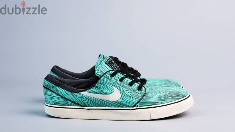 NIKE Stefan Janoski SB Mint Woodgrain Shoes. (45.5) 1