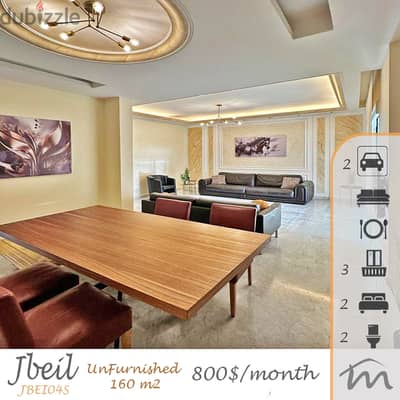 Jbeil | Charming 160m² | 3 Balconies | 2 Underground Parking | View