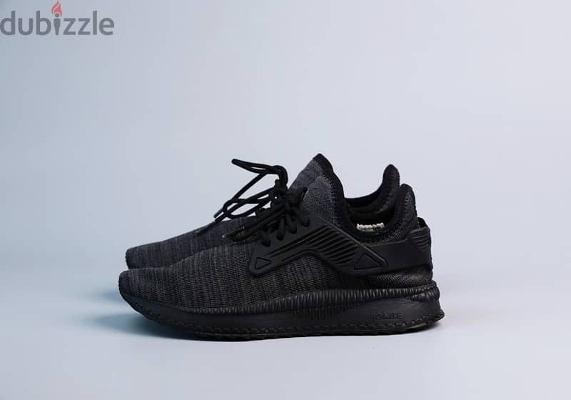 PUMA Tsugi Cage Grey & Black Sports Shoes. (39) 0