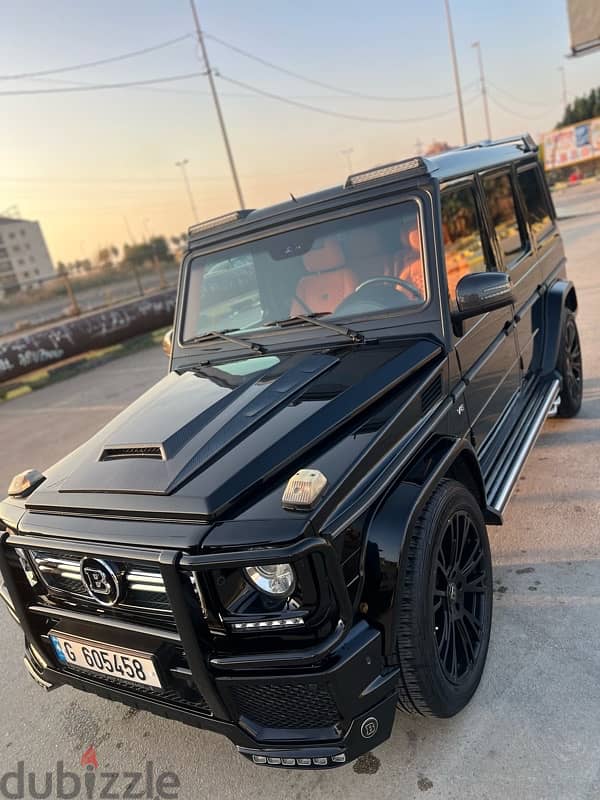 مرسيدس بنز جي-كلاس 2008 look brabus شركه gharghour 0