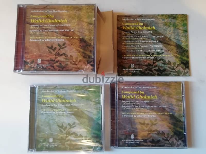 وليد غلمية – Walid Gholmieh Symphony Collection Box Set (3xCD, Album, 1