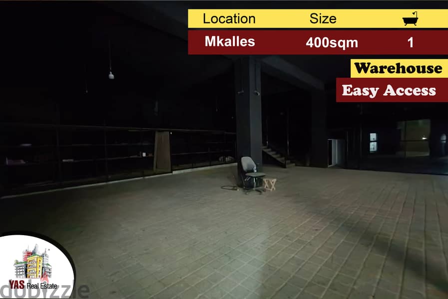 Mkalles 400m2 | Warehouse | Prime Location | Easy Access | AA/KH | 0