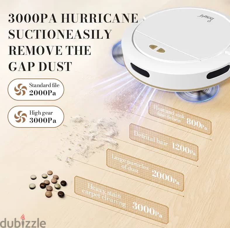 BowAI OB16SE Smart Sweeping Robot Wireless Floor Vacuum Cleaner 1