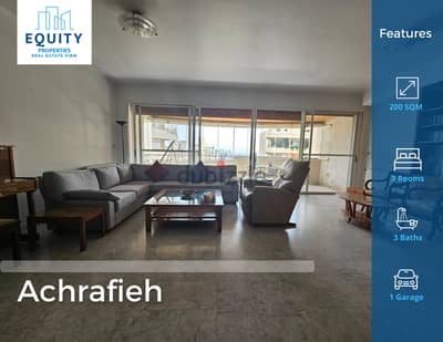 Spacious Apartment For Sale In Achrafieh شقق للبيع #AA123924