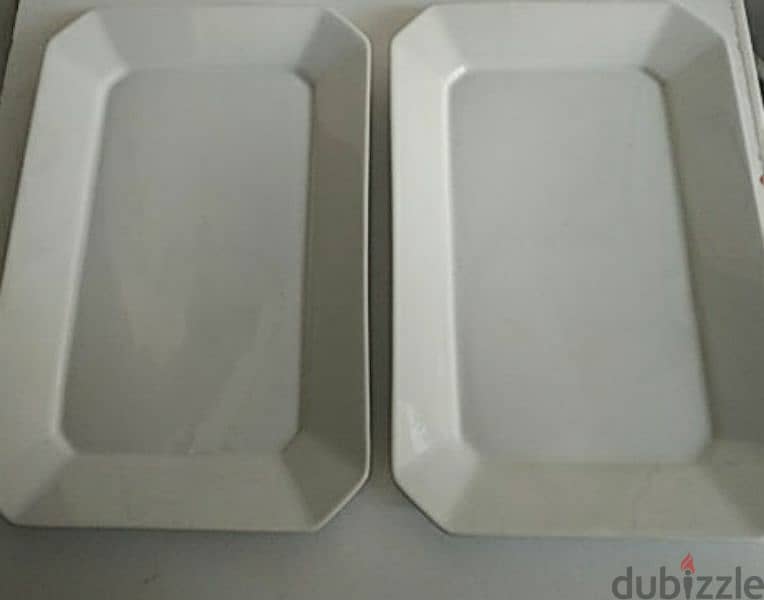 Set of 2 service plates - Not Negotiable 1